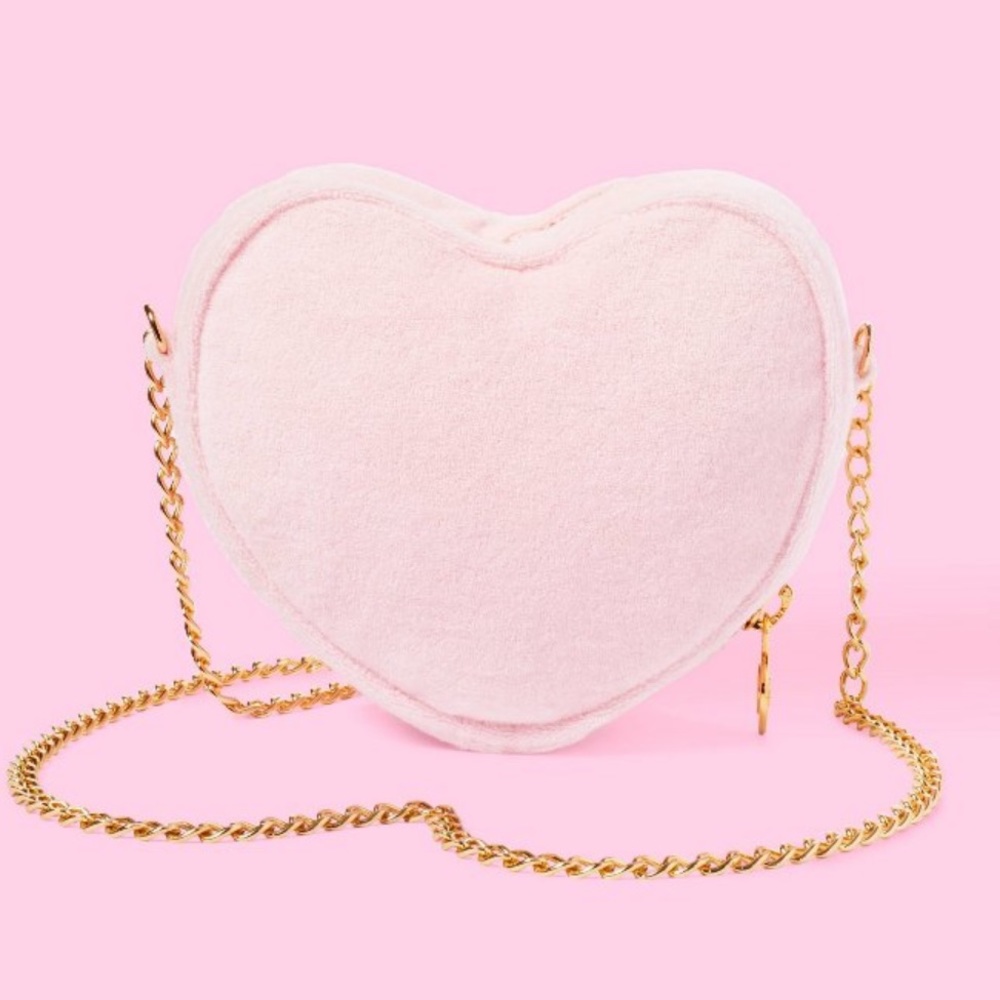 Terry Cloth Heart Crossbody Bag - Stoney
Clover Lane x Target Light Pink